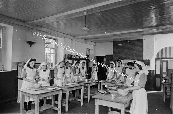 PRESENTATION CONVENT DUNDRUM IN THE KITCHEN